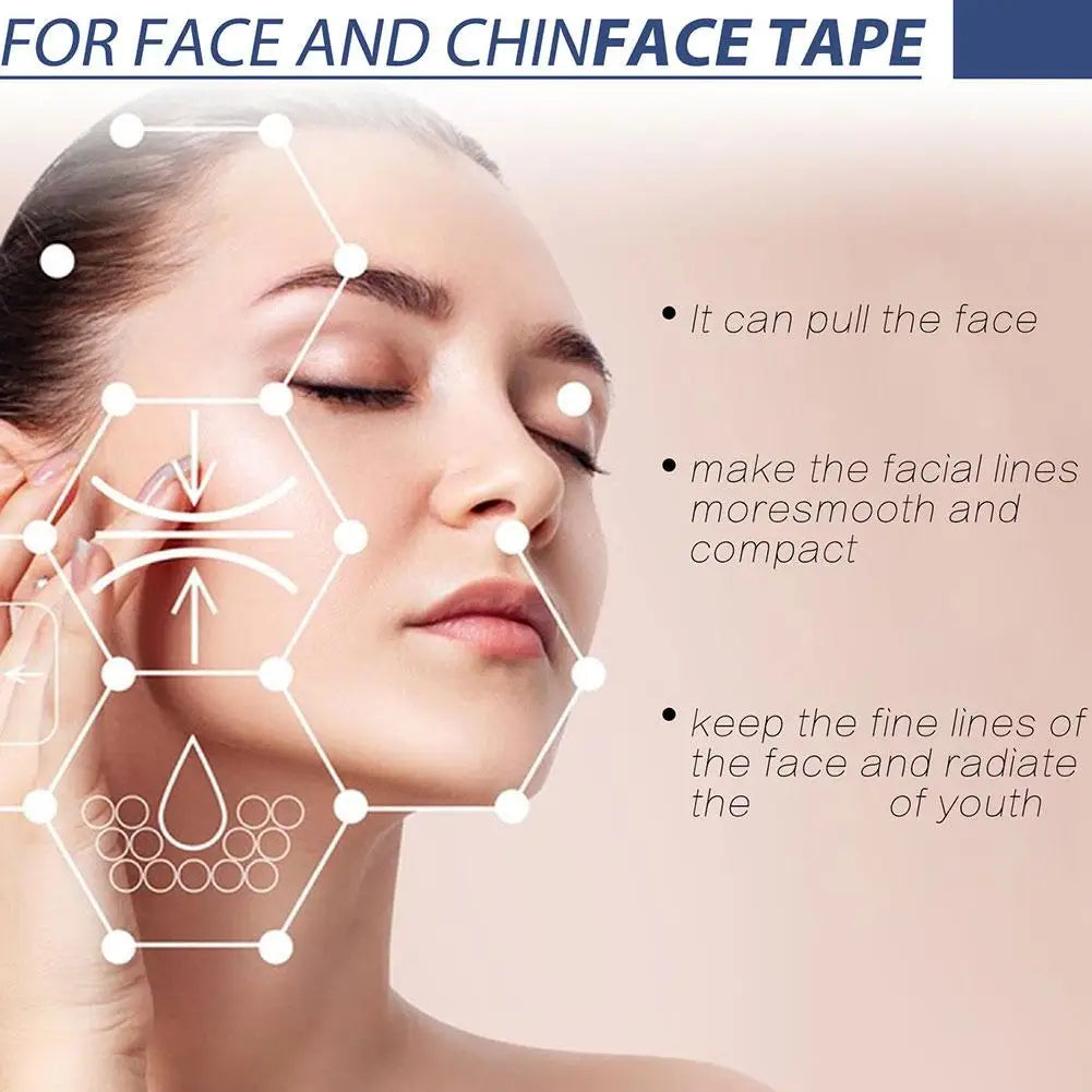 Bellis Tape | Unsichtbare Gesichtslift Tape zur Soforthilfe