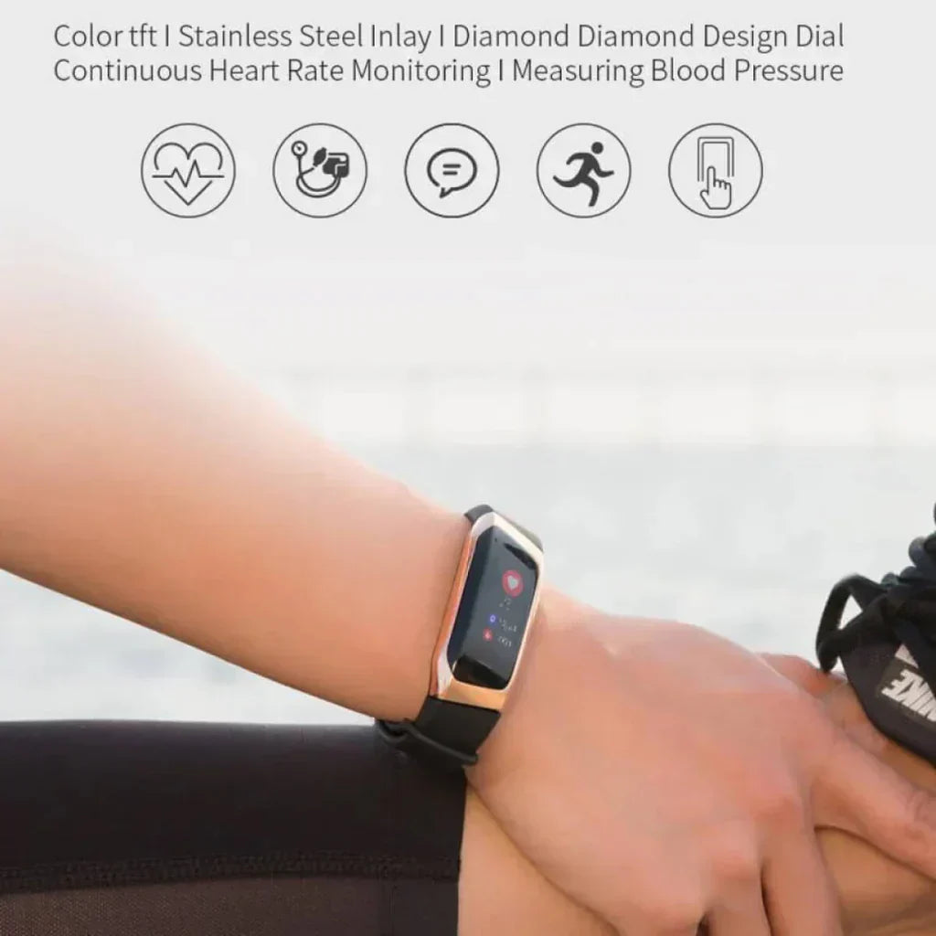Blutdruck-Smartwatch und Herzfrequenzmonitor
