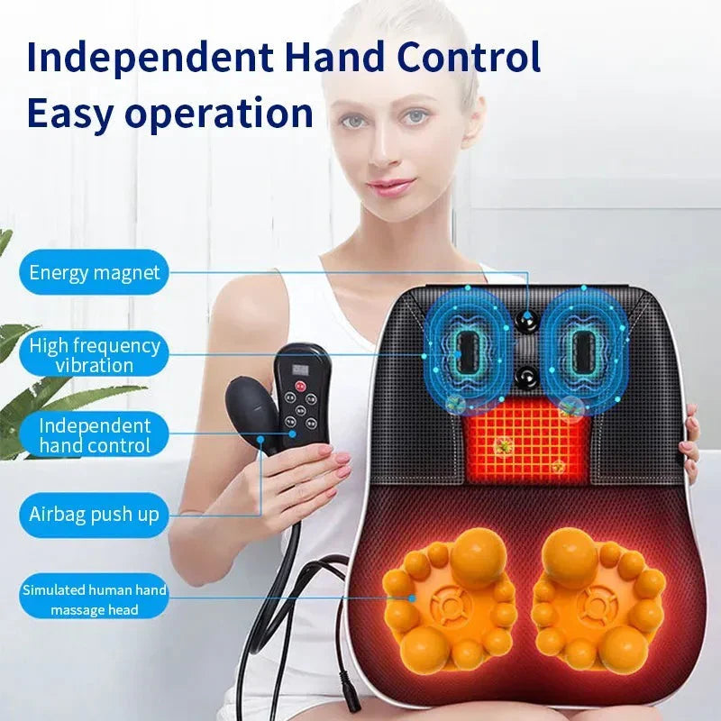 BodyCare | Entspannendes Shiatsu-Massagekissen für Rücken und Nacken