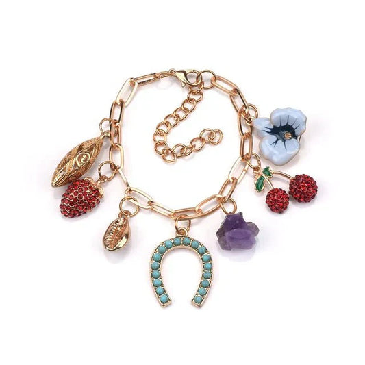Boheme-ethnisches Charm-Armband