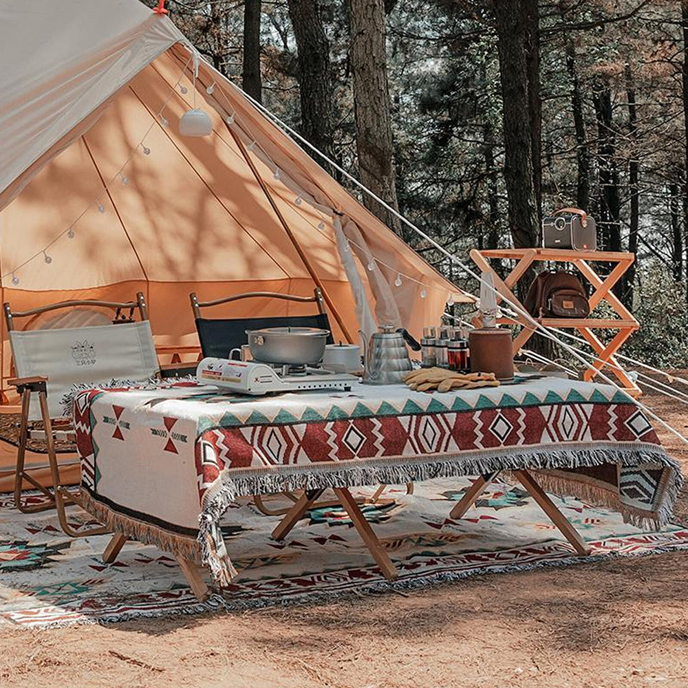 Boho Picknickdecke | Ein modisches Boho-Tuch für deine Outdoor-Aktivitäten