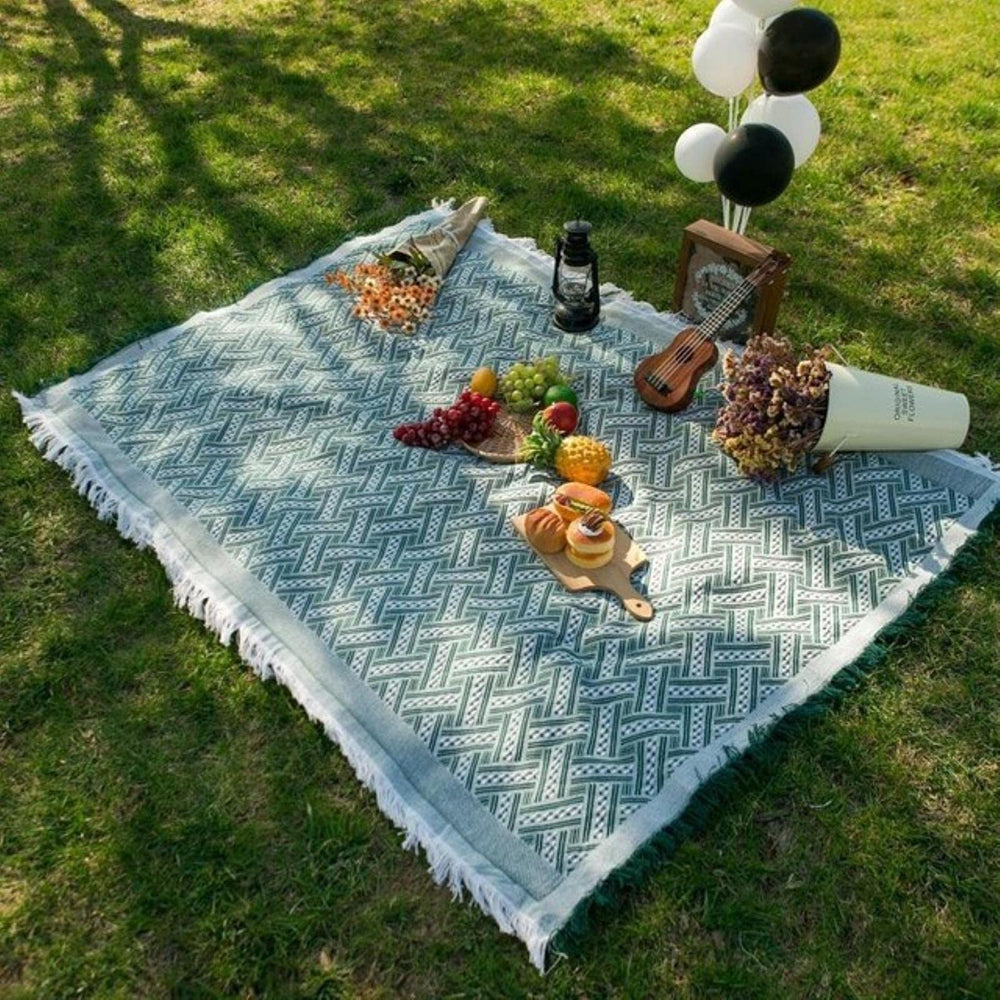 Boho Picknickdecke | Ein modisches Boho-Tuch für deine Outdoor-Aktivitäten