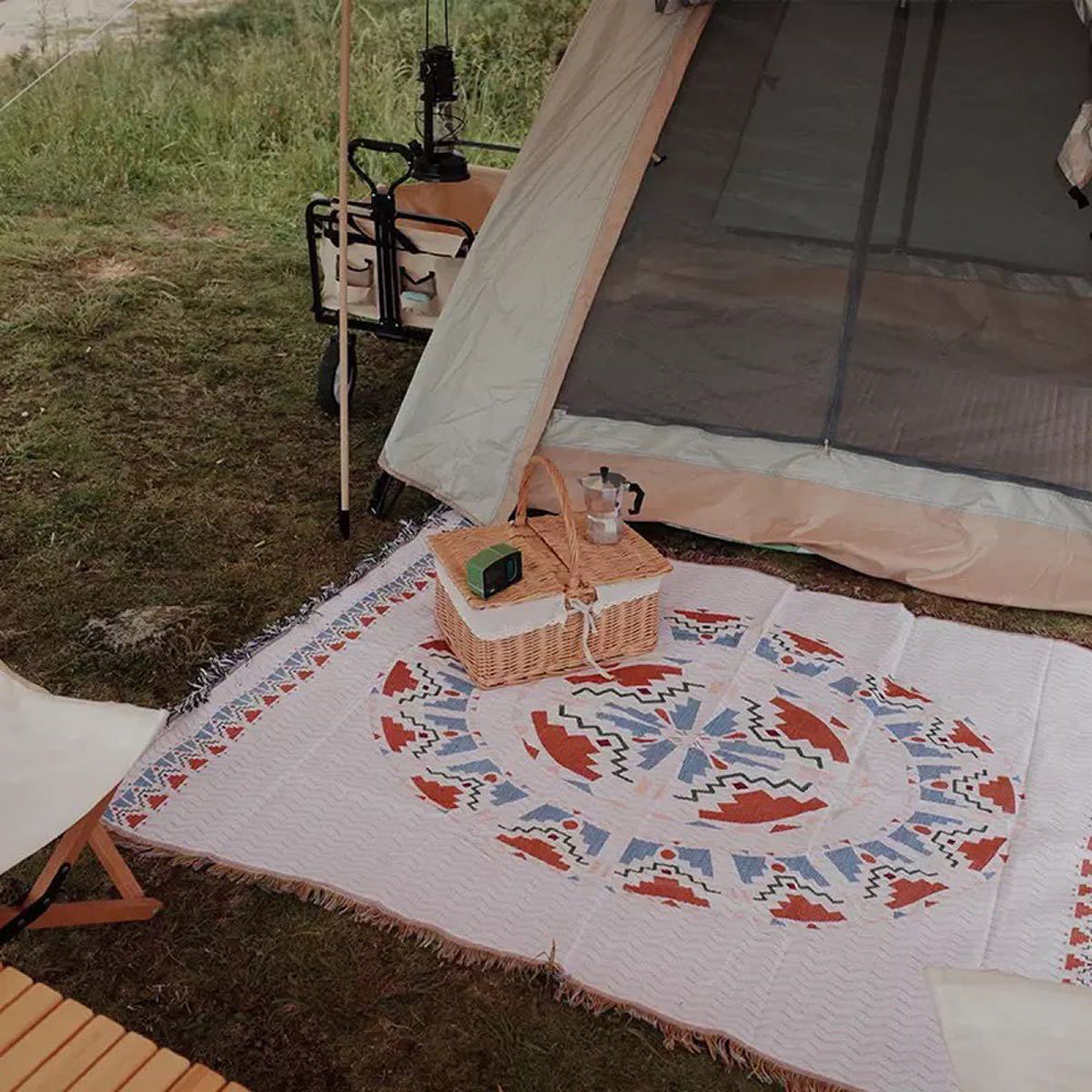 Boho Picknickdecke | Ein modisches Boho-Tuch für deine Outdoor-Aktivitäten