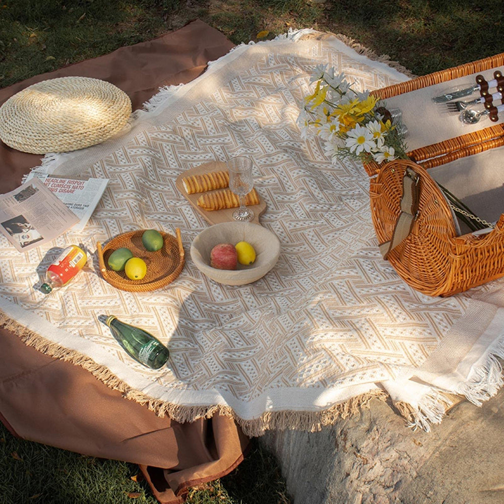 Boho Picknickdecke | Ein modisches Boho-Tuch für deine Outdoor-Aktivitäten