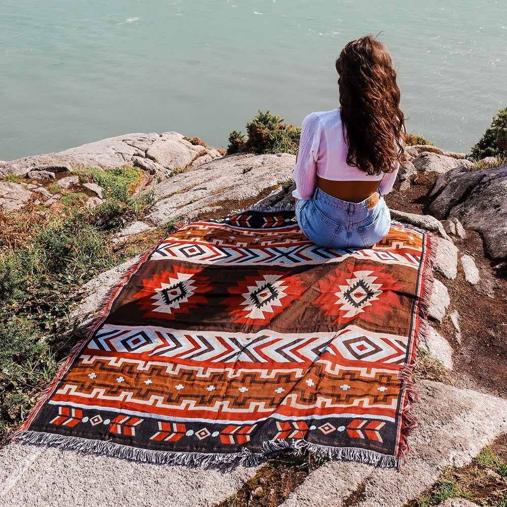Boho Picknickdecke | Ein modisches Boho-Tuch für deine Outdoor-Aktivitäten