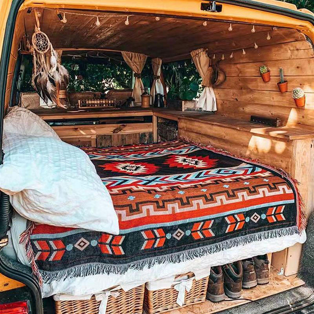 Boho Picknickdecke | Ein modisches Boho-Tuch für deine Outdoor-Aktivitäten
