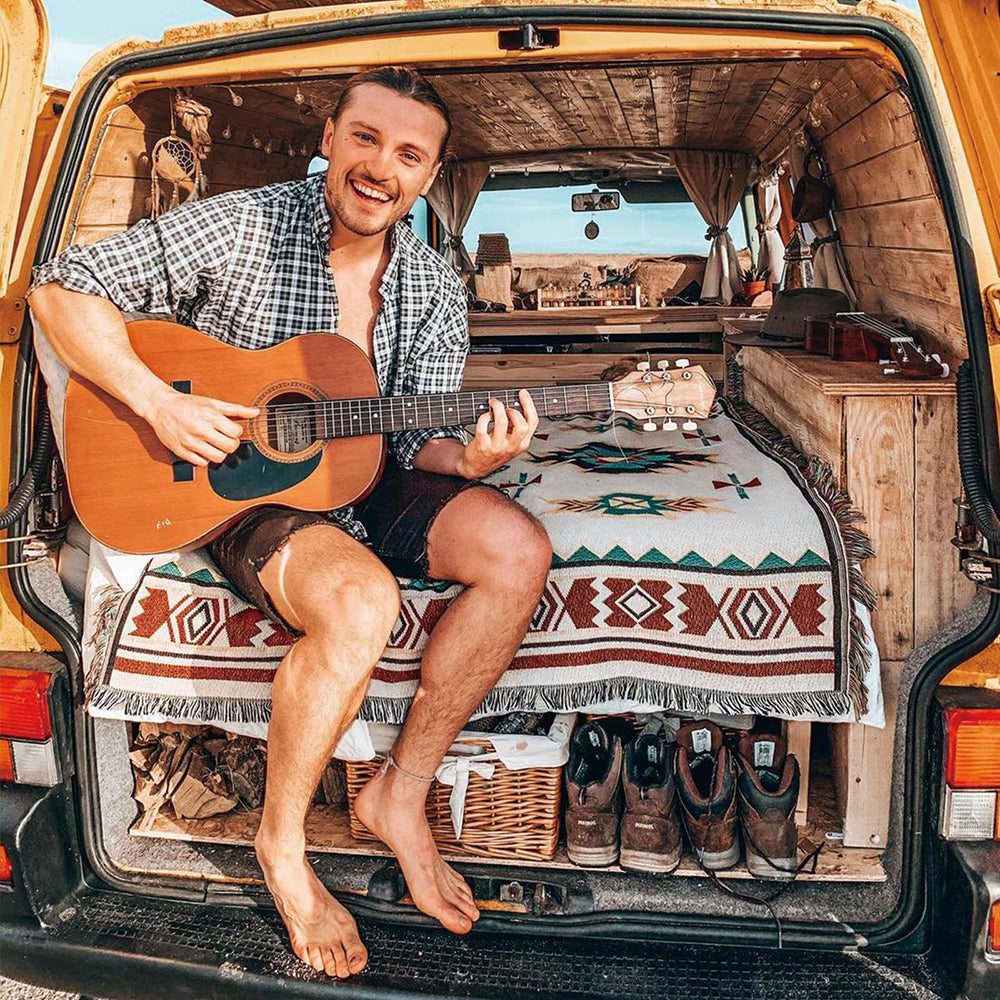 Boho Picknickdecke | Ein modisches Boho-Tuch für deine Outdoor-Aktivitäten