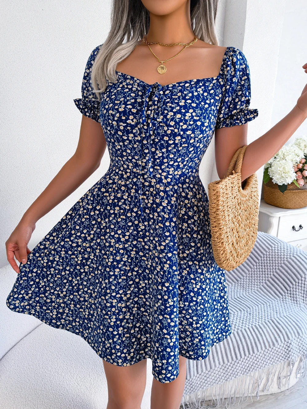 Bonita | Lässiges Kurzarmkleid für jeden Anlass