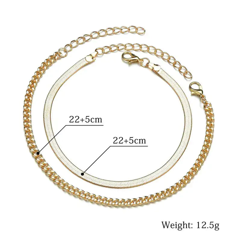 Breeze Strand-Fußkettchen-Kollektion