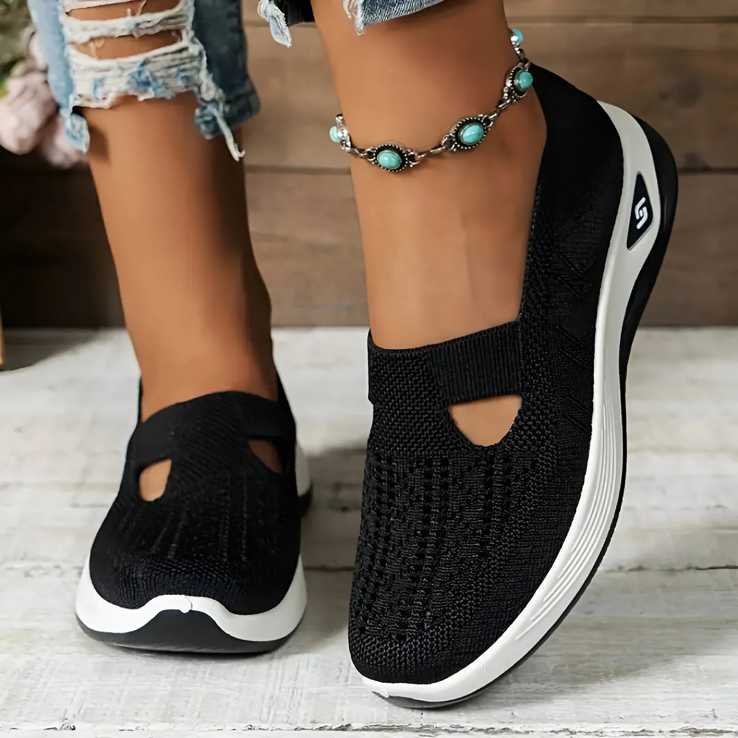 Brigitte | Women's Orthopädische Slip-On Sneakers für Komfort und Stil