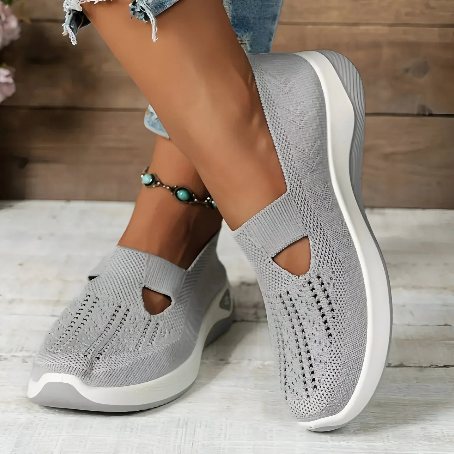 Brigitte | Women's Orthopädische Slip-On Sneakers für Komfort und Stil