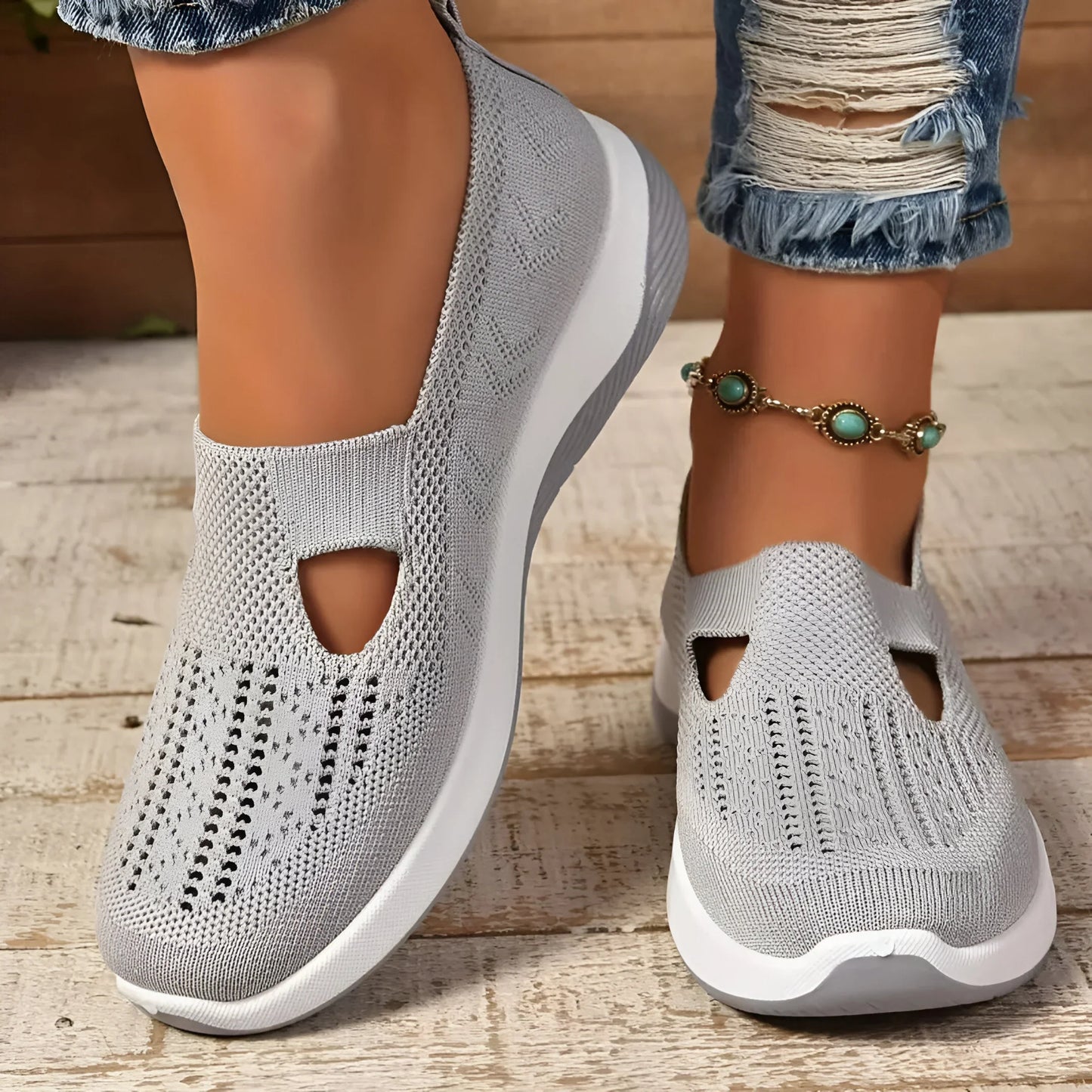 Brigitte | Women's Orthopädische Slip-On Sneakers für Komfort und Stil