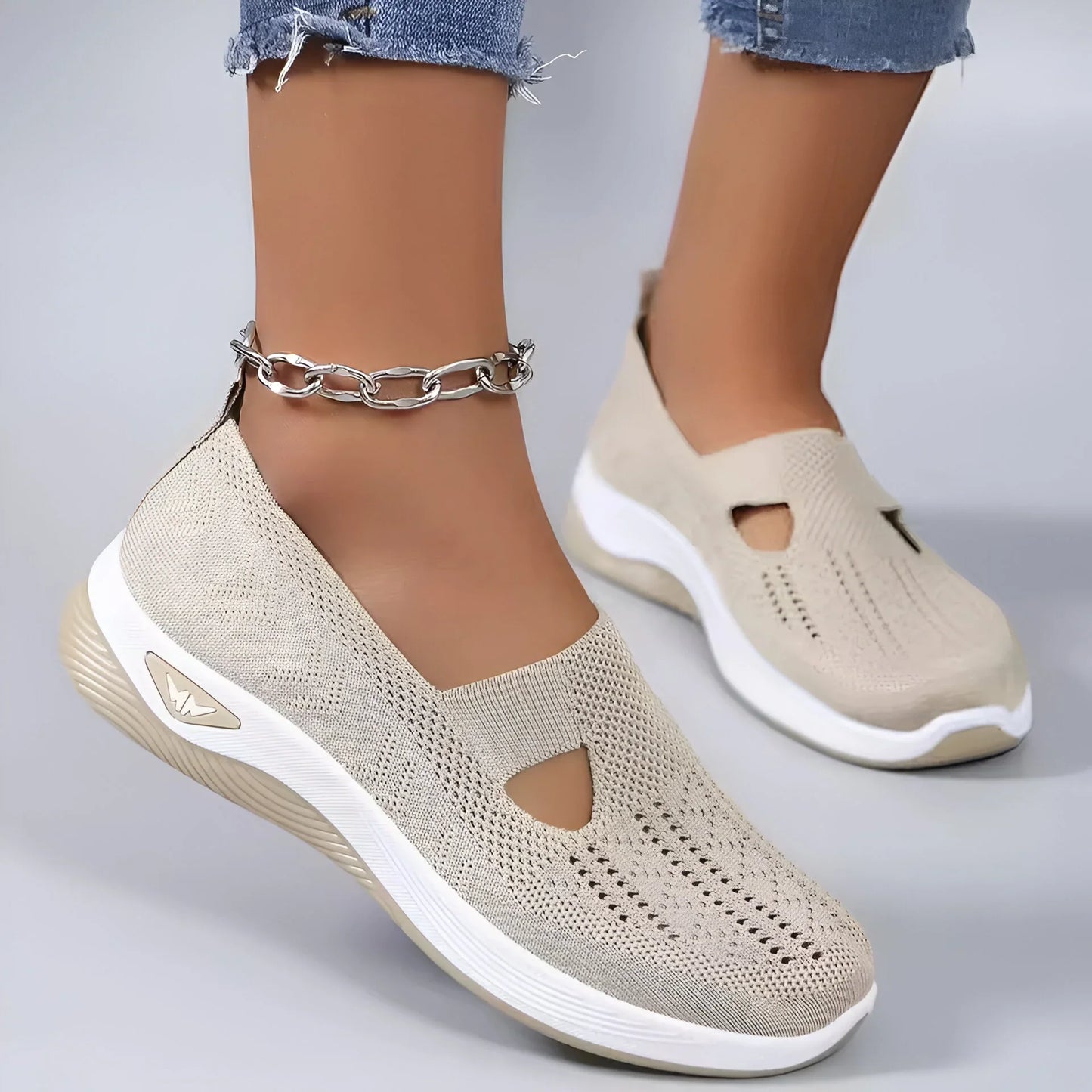 Brigitte | Women's Orthopädische Slip-On Sneakers für Komfort und Stil
