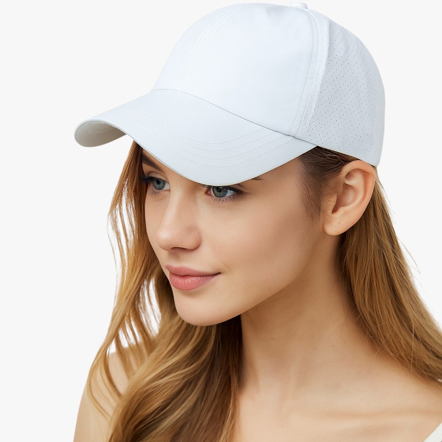 Aliyah | Sportcap für den Sommer mit Pferdeschwanz und atmungsaktivem Netzmaterial
