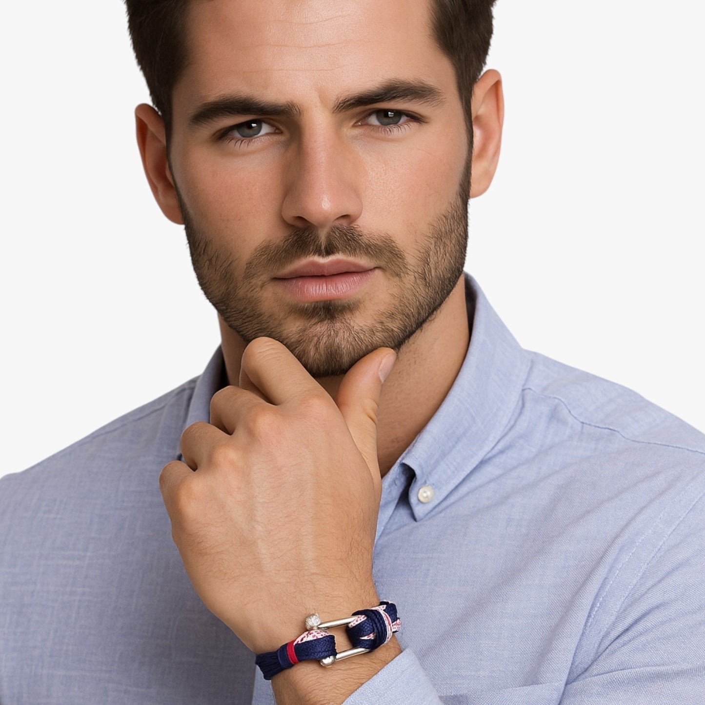 Tristan | Überlebens Paracord Armband mit Nautischem Haken