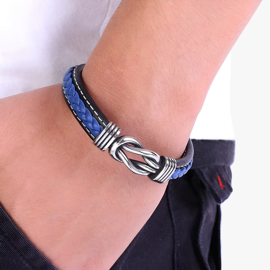 Echtes Lederarmband - Eleganz und Robustheit kombiniert