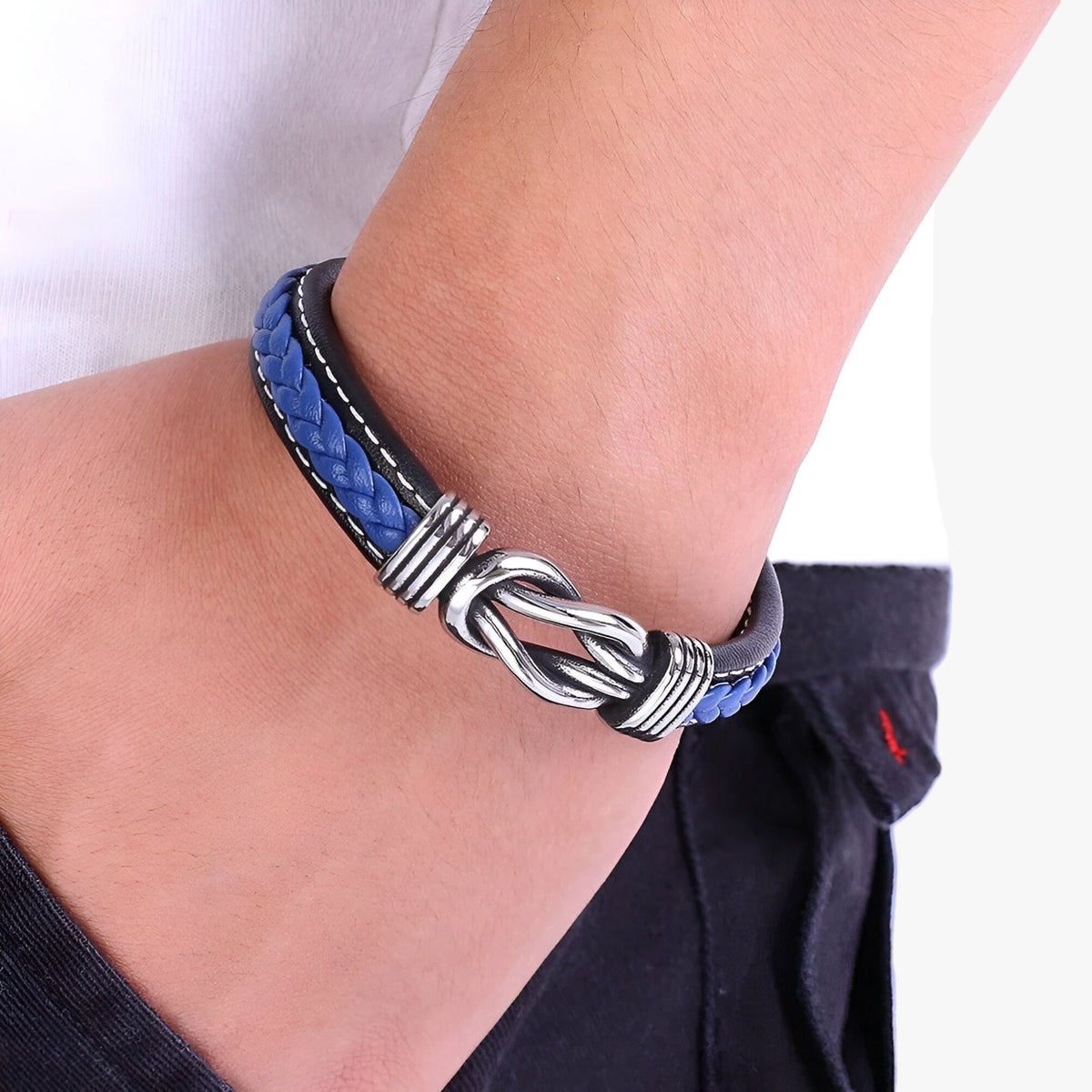 Echtes Lederarmband - Eleganz und Robustheit kombiniert