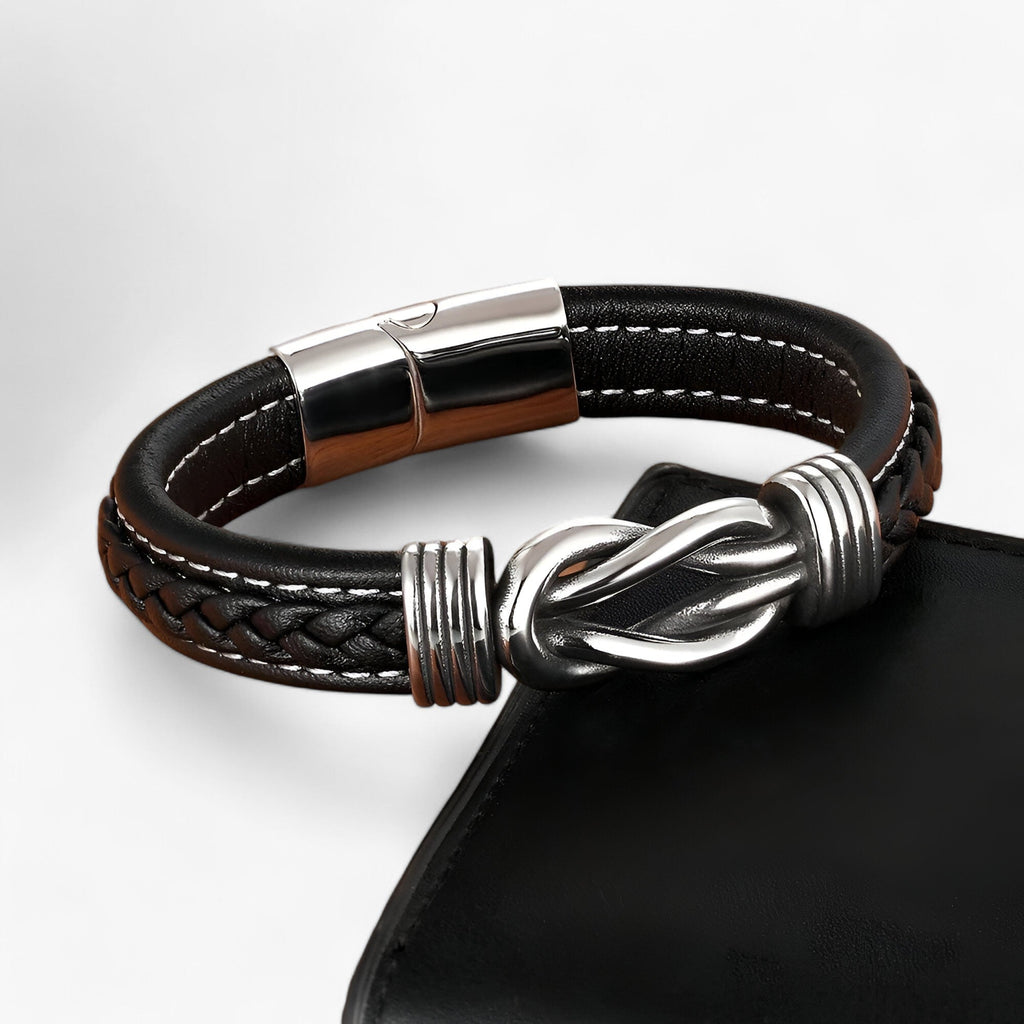 Echtes Lederarmband - Eleganz und Robustheit kombiniert