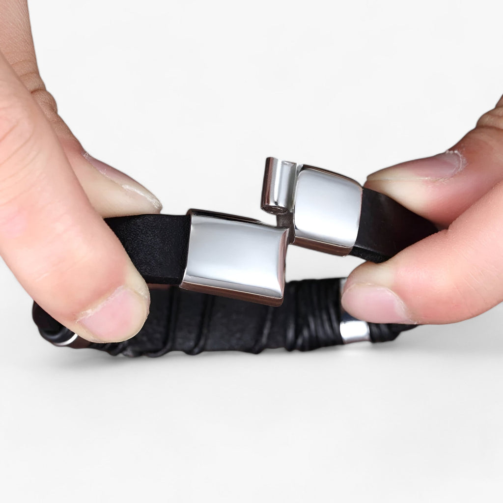 Echtes Lederarmband - Eleganz und Robustheit kombiniert