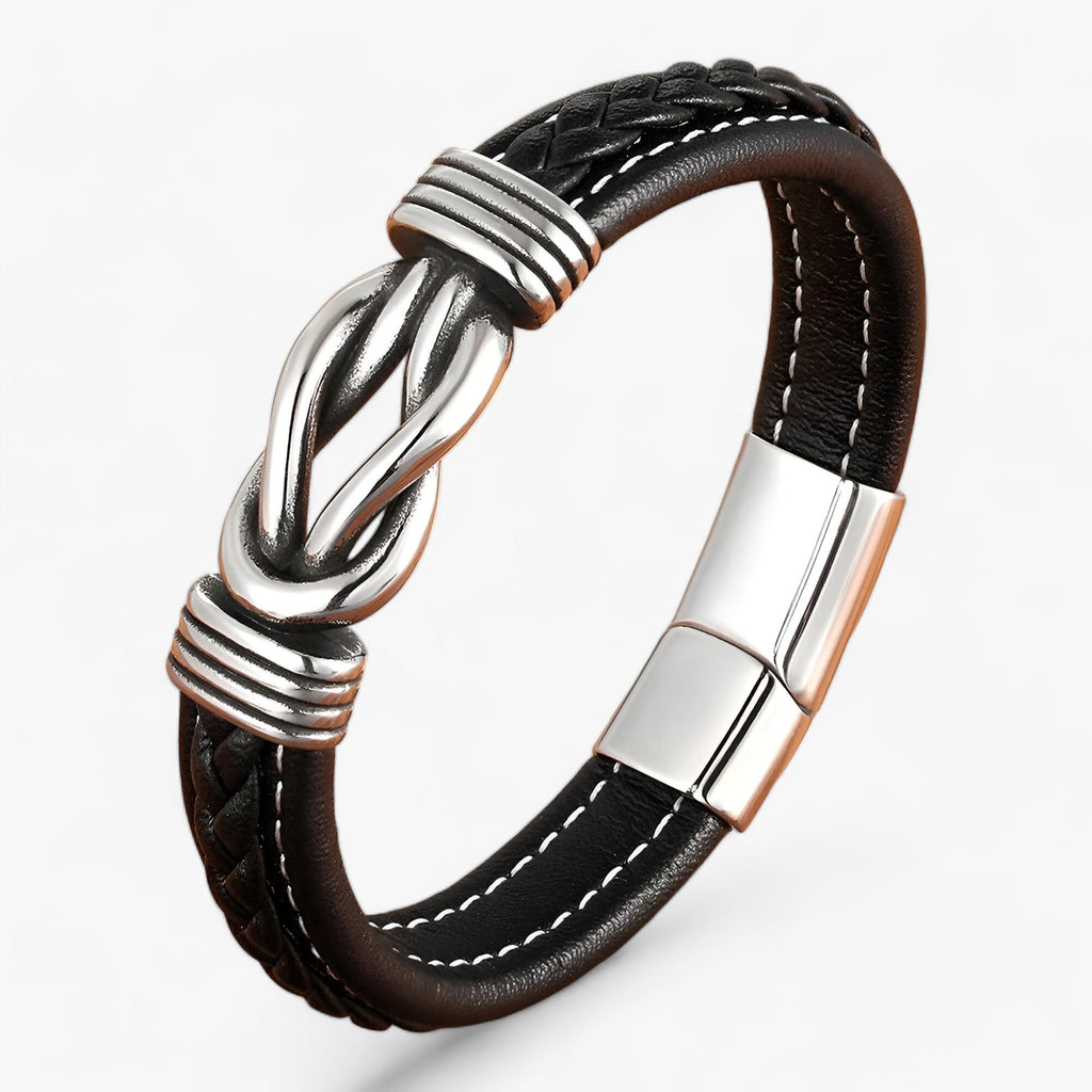 Echtes Lederarmband - Eleganz und Robustheit kombiniert