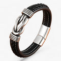 Echtes Lederarmband - Eleganz und Robustheit kombiniert