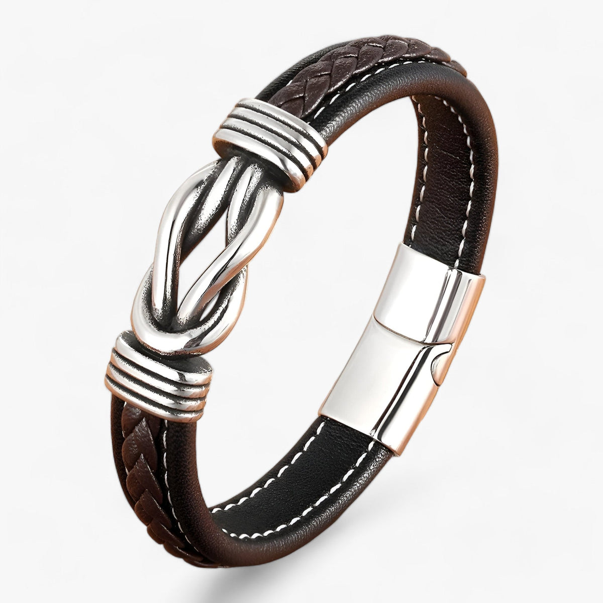 Echtes Lederarmband - Eleganz und Robustheit kombiniert