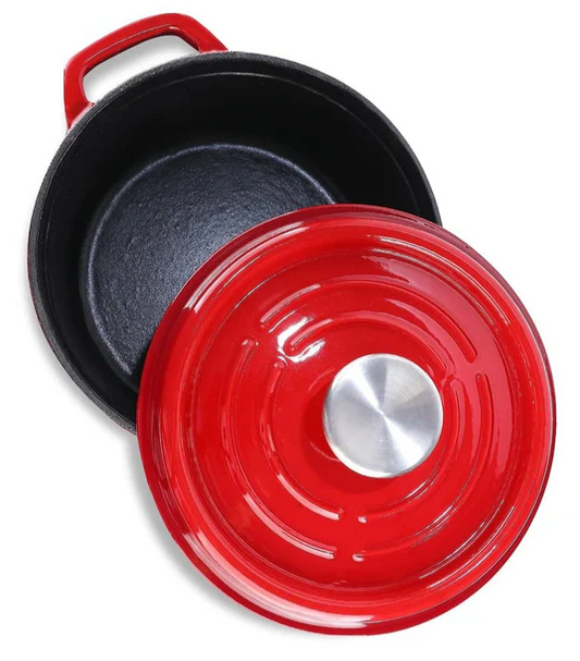 Emaille Gusseisen Dutch Oven Topf