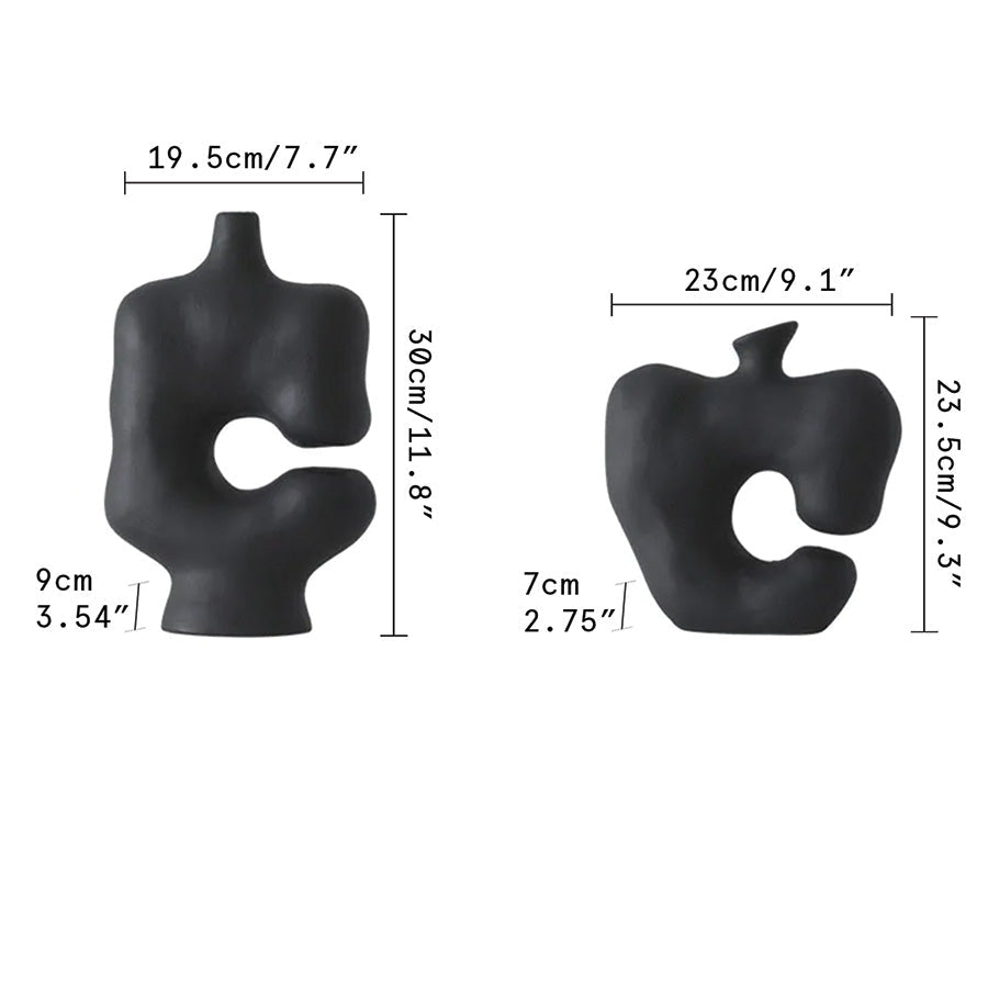 Gala Keramikvase | Elegante Einrichtungsaccessoires