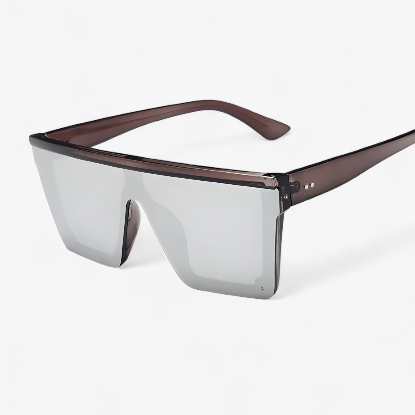 Adrian | Sorte retro oversized Sonnenbrille
