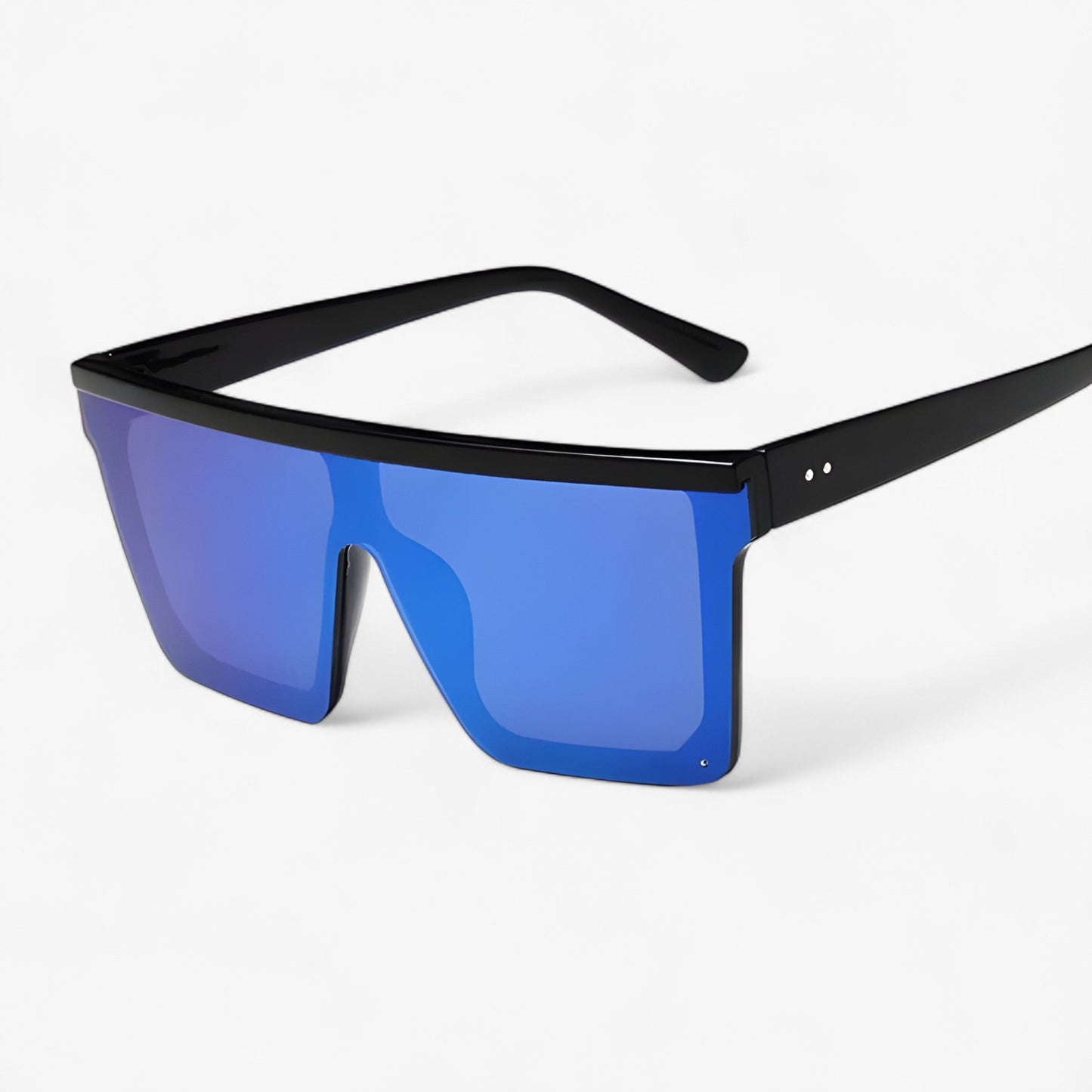 Adrian | Sorte retro oversized Sonnenbrille