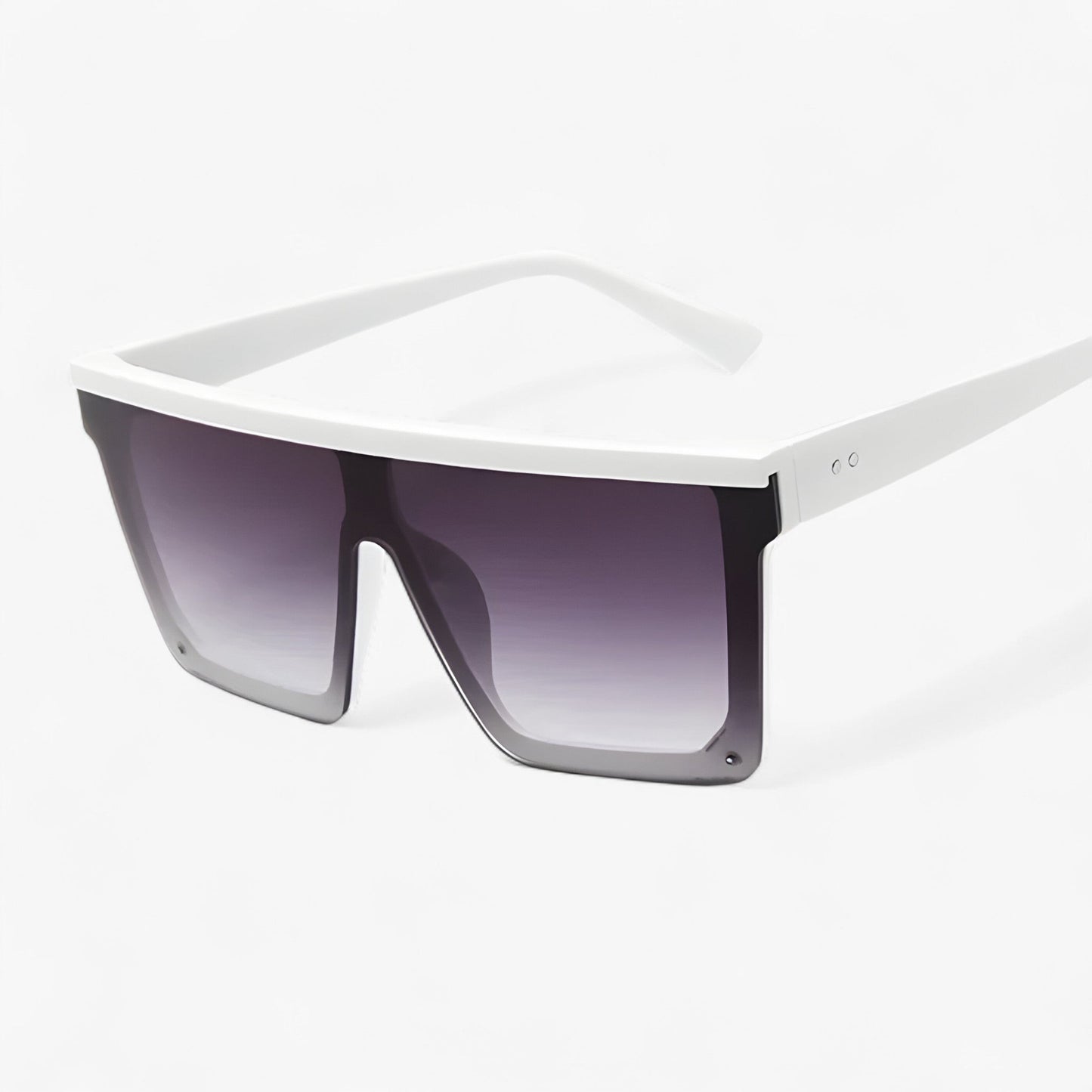 Adrian | Sorte retro oversized Sonnenbrille