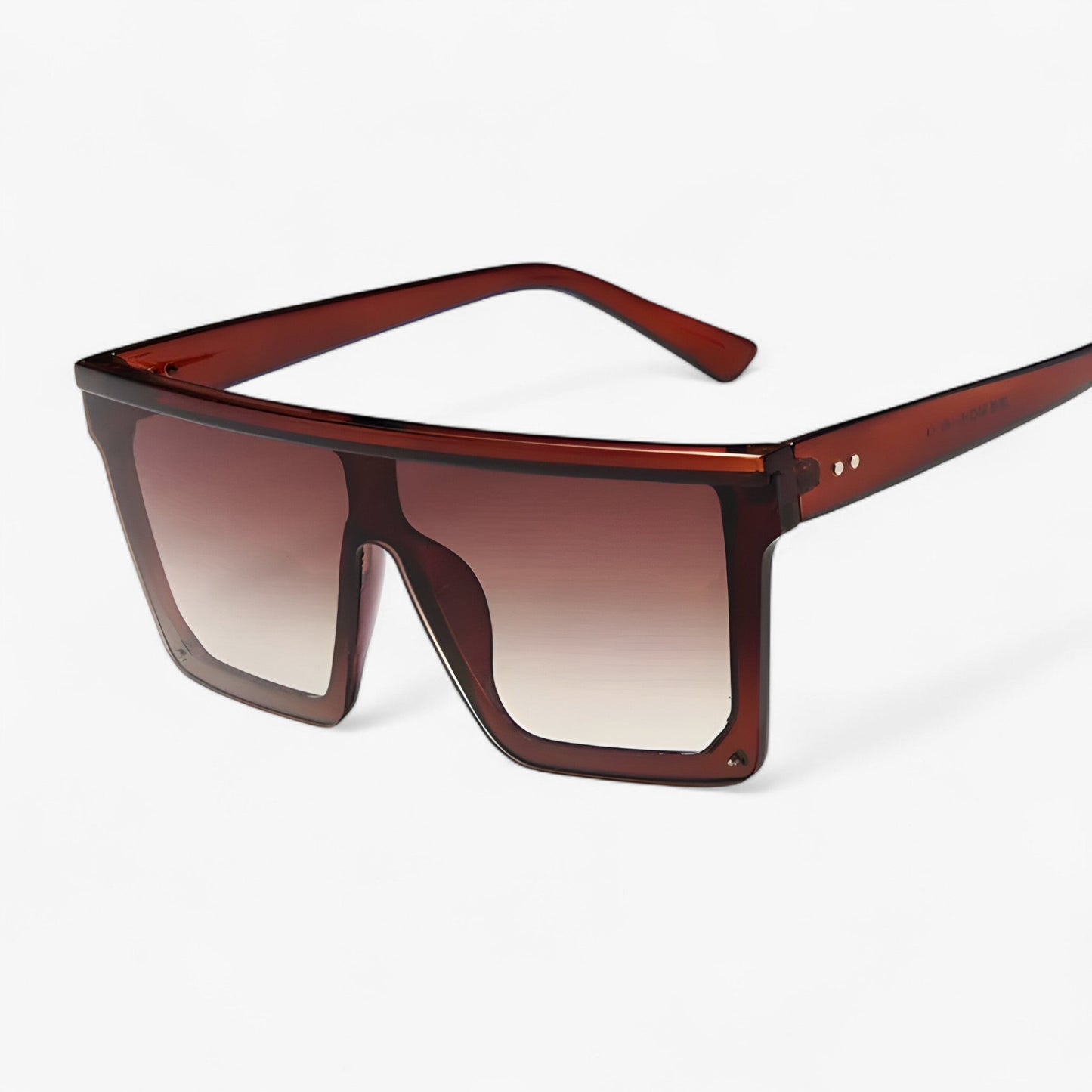 Adrian | Sorte retro oversized Sonnenbrille