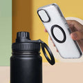 Isolierte Edelstahl-Wasserflasche mit Handyhalter – 750 ml