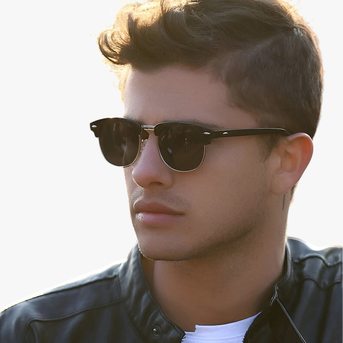 Jess | Transparente Retro-Sonnenbrille – Stil & scharfe Sicht