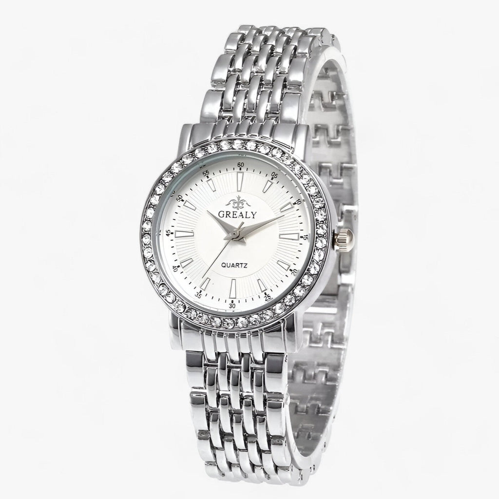 LUXE | Elegantes Quarzarmband aus Edelstahl - perfekte Symbiose aus Stil und Präzision