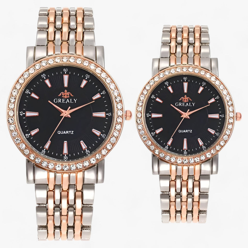 LUXE | Elegantes Quarzarmband aus Edelstahl - perfekte Symbiose aus Stil und Präzision