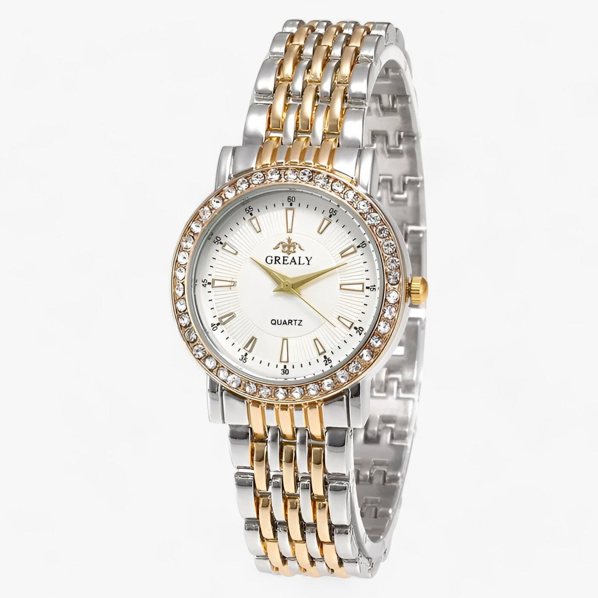 LUXE | Elegantes Quarzarmband aus Edelstahl - perfekte Symbiose aus Stil und Präzision