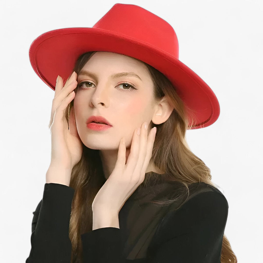 Lena | Woll-Fedora-Hut - Halte dich stilvoll warm