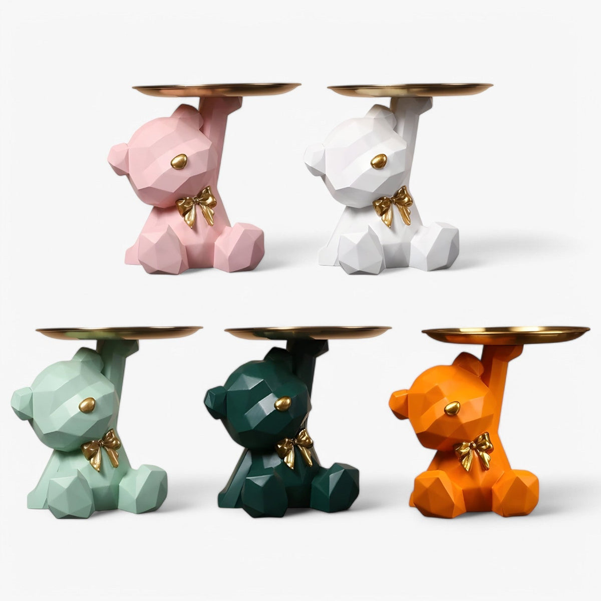 Lilou | Geometrische Bär Schlüsselanhänger Dekoration