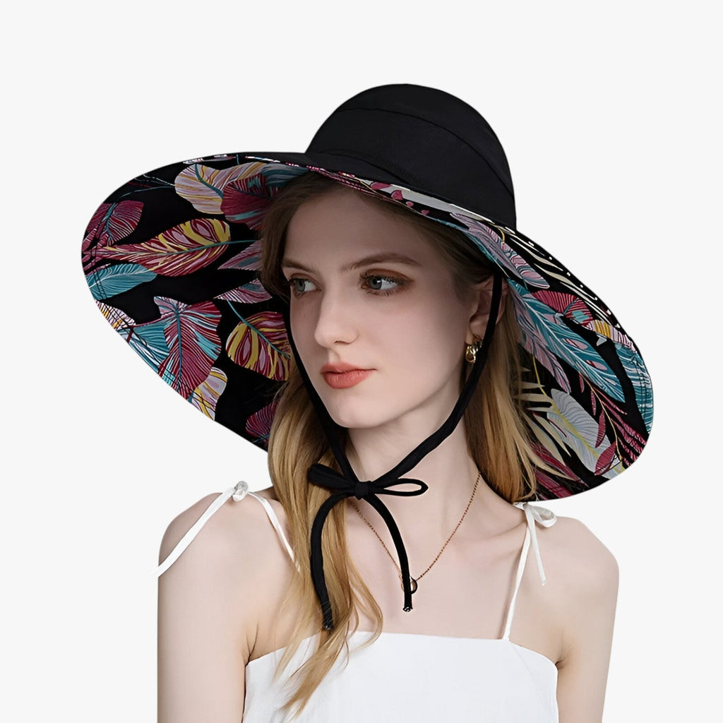 Marjorie | Sommerhut mit breiter Krempe – Ultimativer UV-Schutz im Boho-Look
