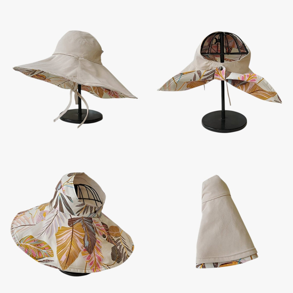 Marjorie | Sommerhut mit breiter Krempe – Ultimativer UV-Schutz im Boho-Look