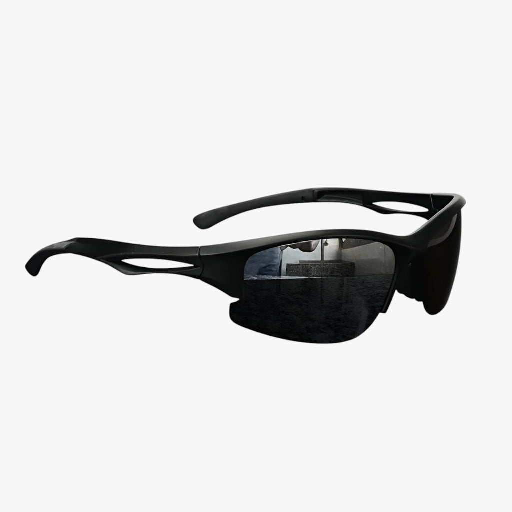 Nestor | Sportliche Halbrahmen-Sonnenbrille - Polarisierte & Farbige Sicht