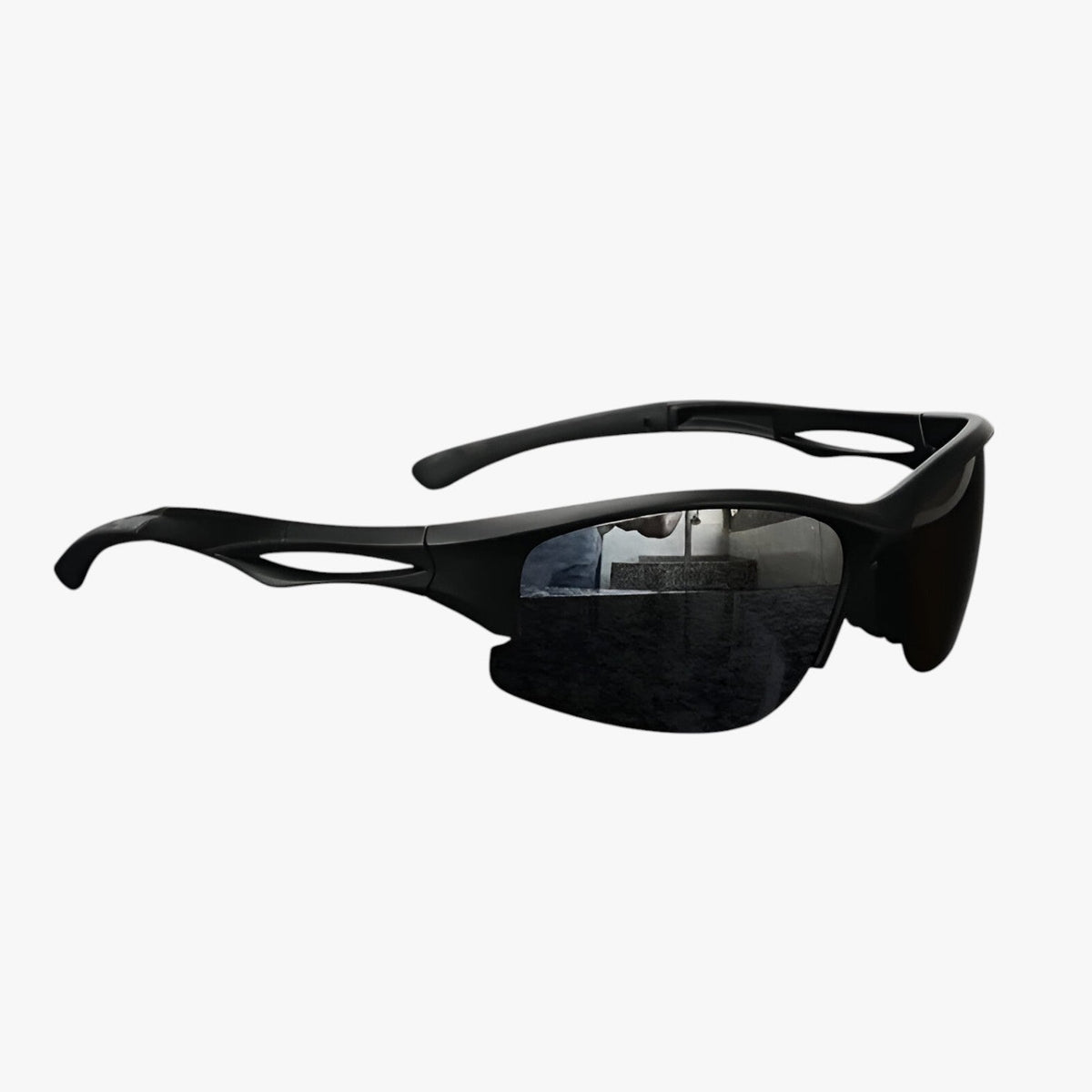 Nestor | Sportliche Halbrahmen-Sonnenbrille - Polarisierte & Farbige Sicht