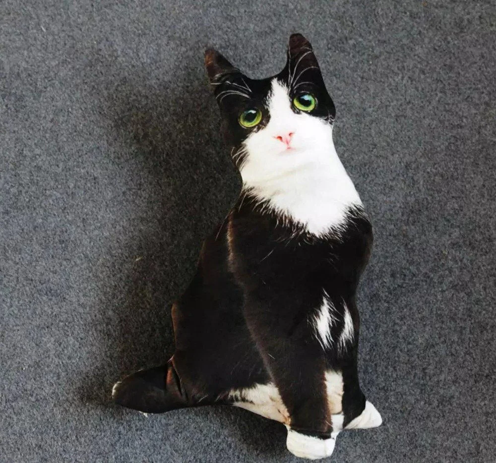Realistisches Katzenkissen