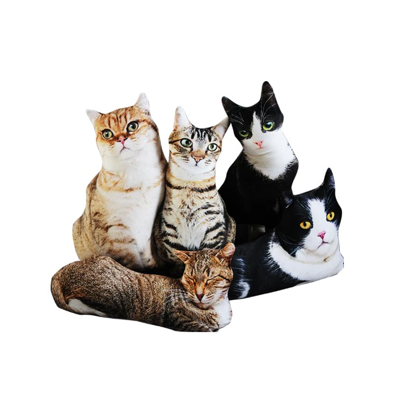 Realistisches Katzenkissen