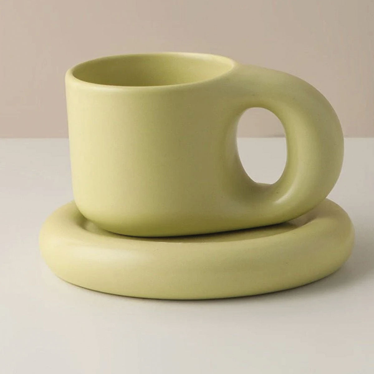 Robuste Keramik Espresso-Tasse | Stilvoll, Langlebig, Perfekt für Espresso