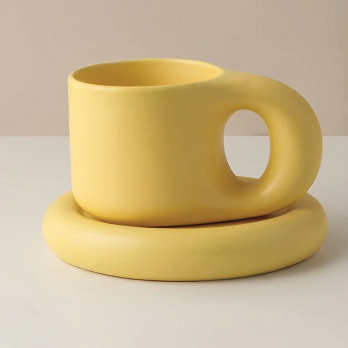 Robuste Keramik Espresso-Tasse | Stilvoll, Langlebig, Perfekt für Espresso