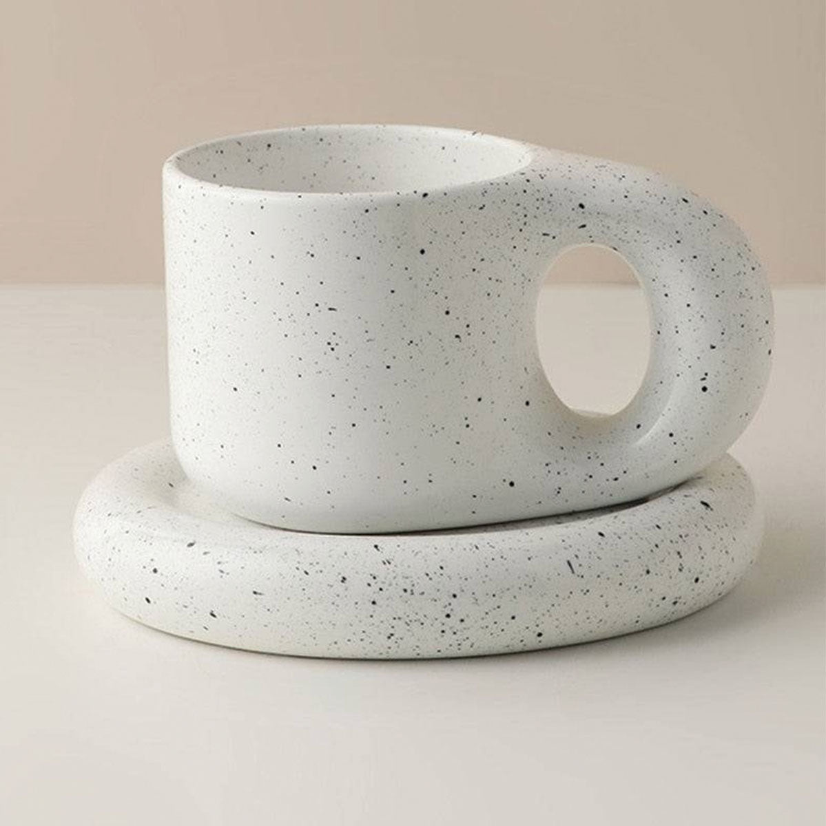 Robuste Keramik Espresso-Tasse | Stilvoll, Langlebig, Perfekt für Espresso