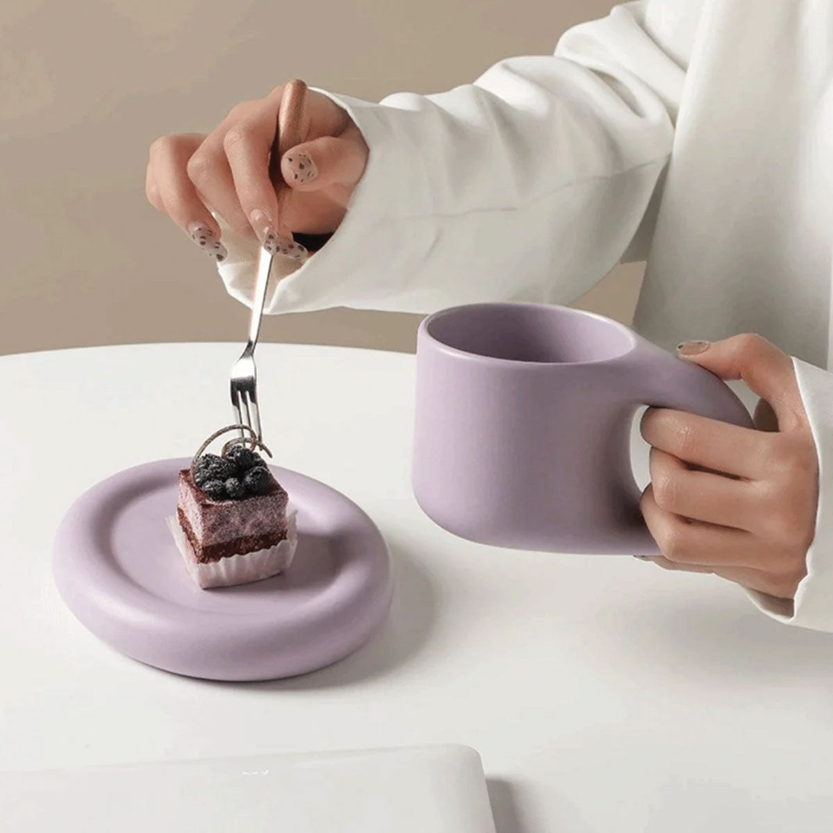 Robuste Keramik Espresso-Tasse | Stilvoll, Langlebig, Perfekt für Espresso