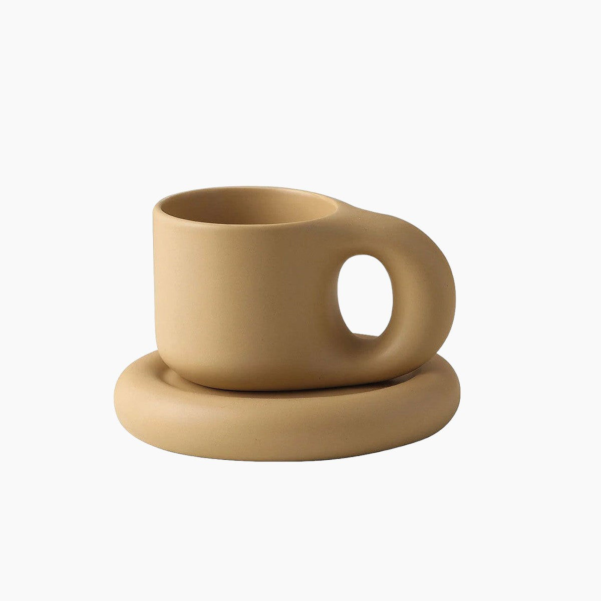 Robuste Keramik Espresso-Tasse | Stilvoll, Langlebig, Perfekt für Espresso